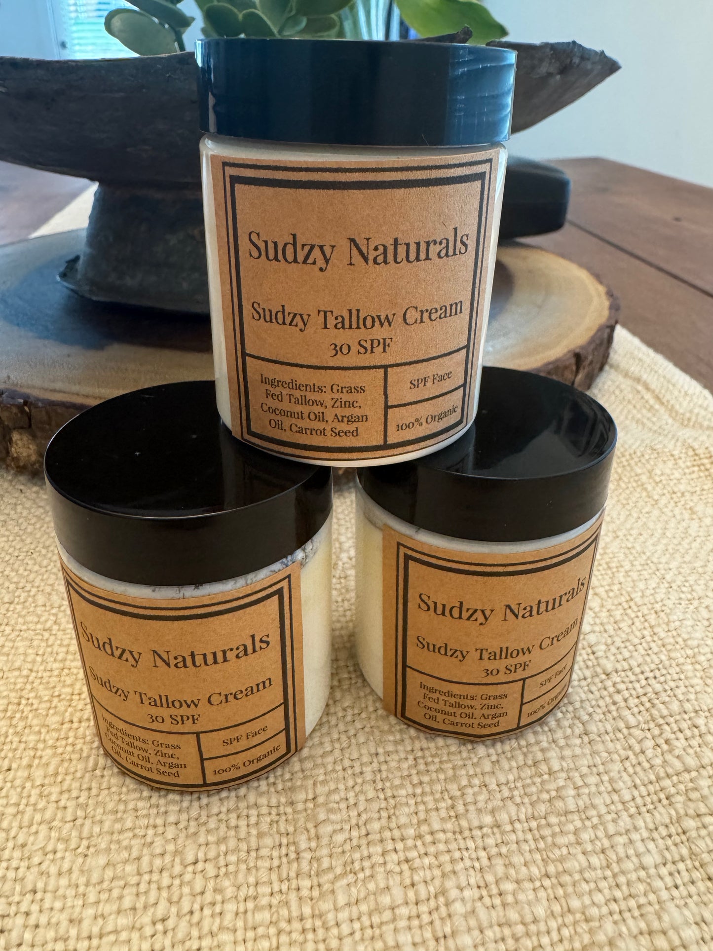 Sudzy Tallow SPF Cream